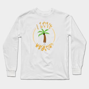 I Love Beach Long Sleeve T-Shirt